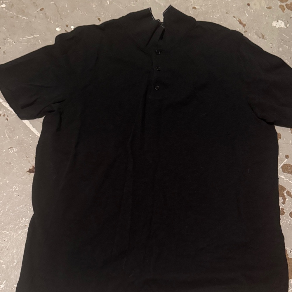 Theory xl polo Black Men's Shirt